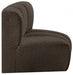 Arc Boucle Fabric Modular Chair Brown - 102Brown-CC - Vega Furniture