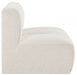 Arc Boucle Fabric Modular Chair Cream - 102Cream-ST - Vega Furniture