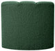 Arc Boucle Fabric Modular Chair Green - 102Green-CC - Vega Furniture