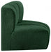 Arc Boucle Fabric Modular Chair Green - 102Green-CC - Vega Furniture