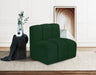 Arc Boucle Fabric Modular Chair Green - 102Green-ST - Vega Furniture