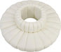 Arc Faux Leather Fabric 8pc. Sectional Cream - 101Cream-S8D - Vega Furniture