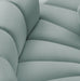 Arc Faux Leather Fabric 8pc. Sectional Mint - 101Mint-S8C - Vega Furniture