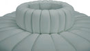 Arc Faux Leather Fabric 8pc. Sectional Mint - 101Mint-S8D - Vega Furniture