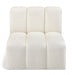 Arc Faux Leather Modular Chair Cream - 101Cream-ST - Vega Furniture