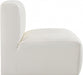 Arc Faux Leather Modular Chair Cream - 101Cream-ST - Vega Furniture