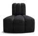 Arc Velvet Modular Chair Black - 103Black-RC - Vega Furniture