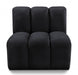 Arc Velvet Modular Chair Black - 103Black-ST - Vega Furniture