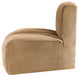 Arc Velvet Modular Chair Camel - 103Camel-RC - Vega Furniture