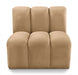 Arc Velvet Modular Chair Camel - 103Camel-ST - Vega Furniture