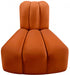 Arc Velvet Modular Chair Cognac - 103Cognac-RC - Vega Furniture