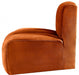 Arc Velvet Modular Chair Cognac - 103Cognac-RC - Vega Furniture