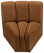 Arc Velvet Modular Chair Saddle - 103Saddle-CC - Vega Furniture