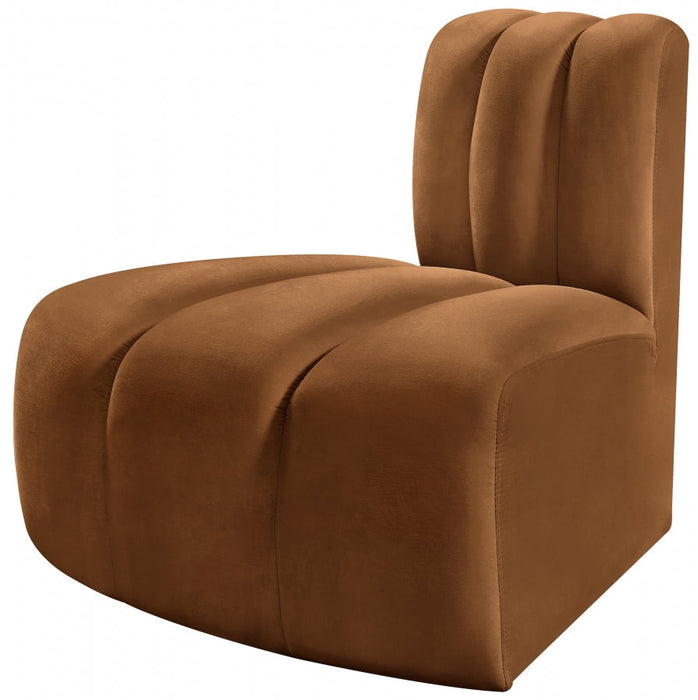Arc Velvet Modular Chair Saddle - 103Saddle-RC - Vega Furniture