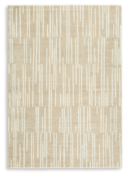 Ardenville Tan/Cream Medium Rug - R406212 - Vega Furniture