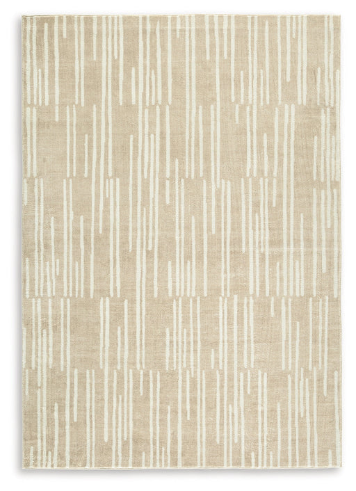 Ardenville Tan/Cream Medium Rug - R406212 - Vega Furniture