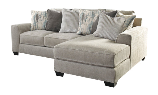 Ardsley Pewter 2-Piece RAF Sofa Chaise - SET | 3950417 | 3950455 - Vega Furniture