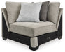 Ardsley Pewter 3-Piece Sectional - SET | 3950456 | 3950455 | 3950477 - Vega Furniture