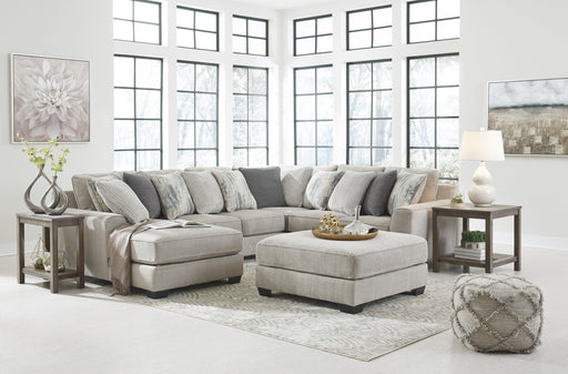 Ardsley Pewter 4-Piece LAF Sectional - SET | 3950416 | 3950434 | 3950456 | 3950477 | 3950408 - Vega Furniture