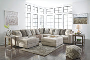 Ardsley Pewter 4-Piece Large LAF Sectional - SET | 3950416 | 3950434 | 3950467 | 3950477 | 3950408 - Vega Furniture