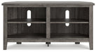 Arlenbry Gray Corner TV Stand - W275-46 - Vega Furniture