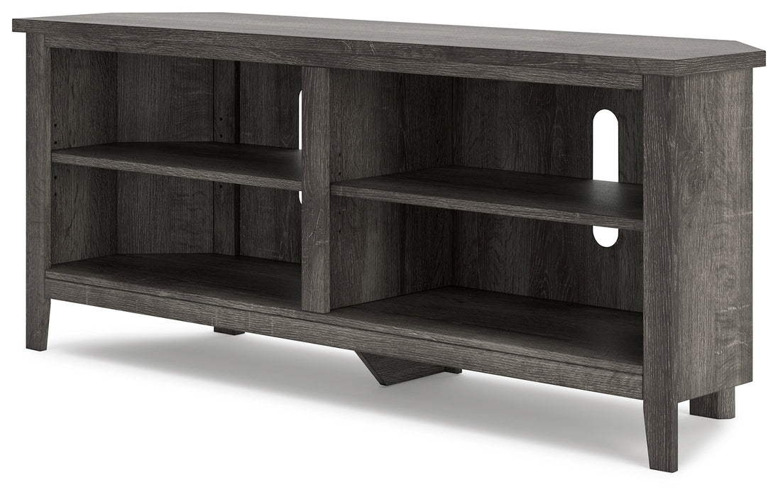 Arlenbry Gray Corner TV Stand - W275-56 - Vega Furniture