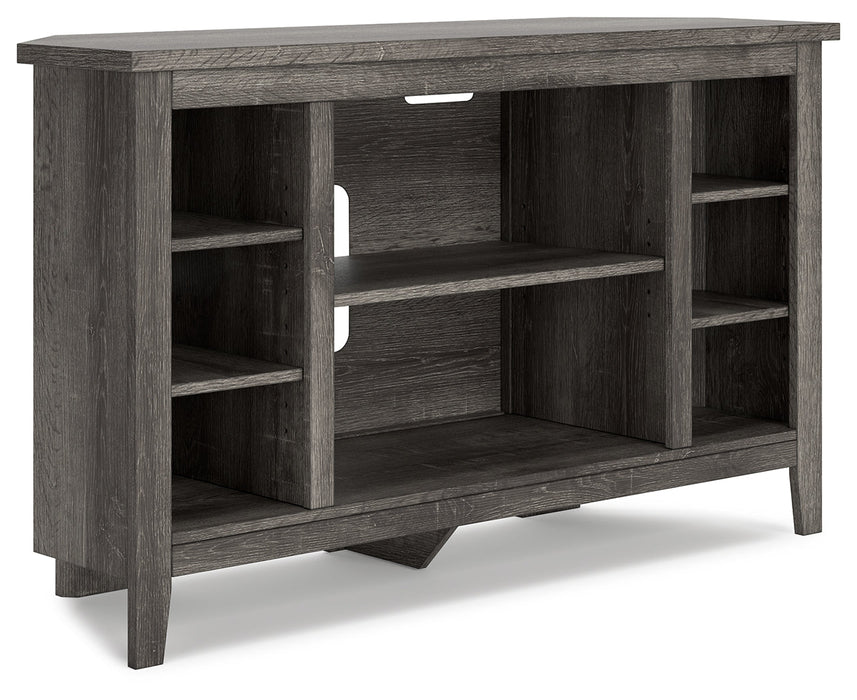 Arlenbry Gray Corner TV Stand - W275-67 - Vega Furniture