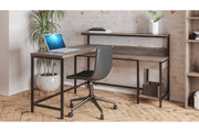 Arlenbry Gray Home Office L-Desk with Storage - H275-24 - Vega Furniture