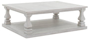 Arlendyne Antique White Coffee Table - T747-1 - Vega Furniture