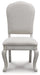 Arlendyne Antique White Dining Chair, Set of 2 - D980-01 - Vega Furniture