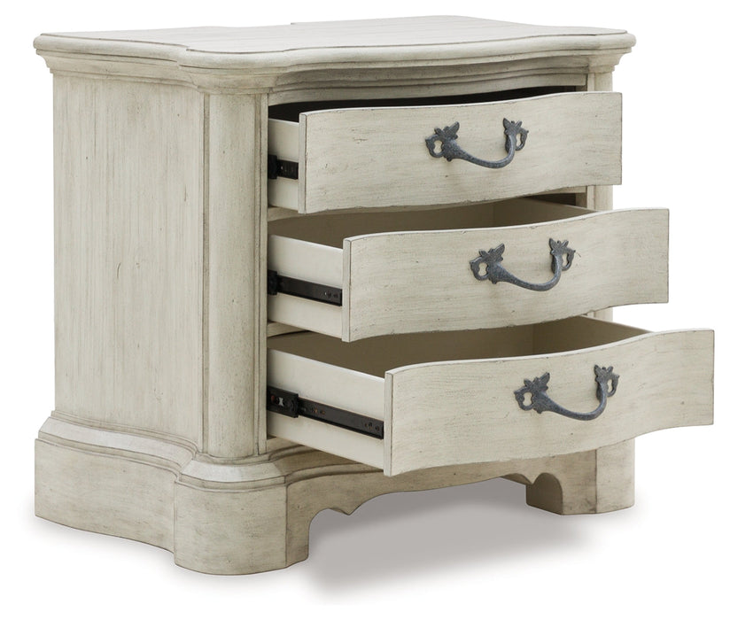 ARLENDYNE Antique White Nightstand - B980-93 - Vega Furniture