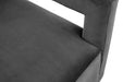 Armani Grey Velvet Accent Chair - 597Grey - Vega Furniture