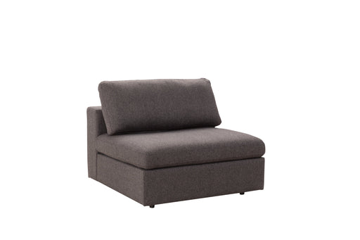 Arny Smoke Armless Chair - ARNY-CHAIR - Vega Furniture