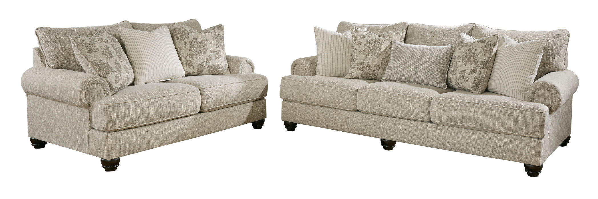 Asanti Fog Living Room Set - SET | 1320138 | 1320135 | 1320123 | 1320114 - Vega Furniture