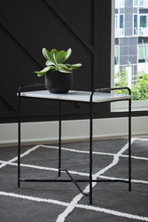 Ashber White/Black Accent Table - A4000609 - Vega Furniture