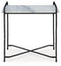 Ashber White/Black Accent Table - A4000609 - Vega Furniture