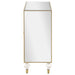 Astilbe Mirror/Champagne 2-Door Accent Cabinet - 951851 - Vega Furniture