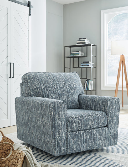 Aterburm Twilight Swivel Accent Chair - A3000649 - Vega Furniture