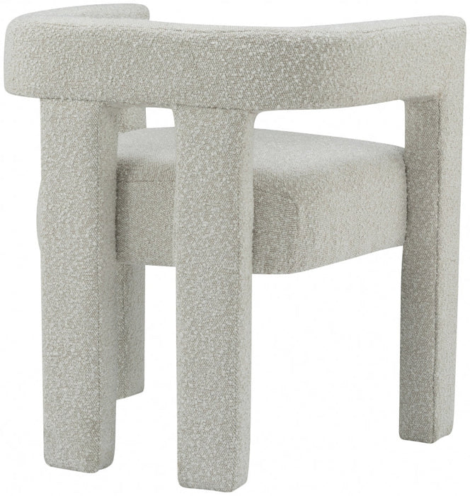 Athena Cream Boucle Fabric Accent | Dining Chair - 864Cream-C - Vega Furniture