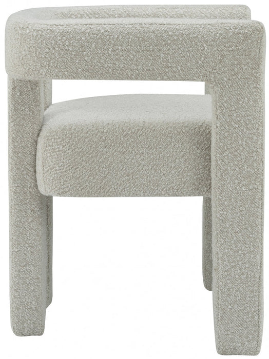 Athena Cream Boucle Fabric Accent | Dining Chair - 864Cream-C - Vega Furniture