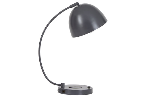 Austbeck Gray Desk Lamp - L206032 - Vega Furniture