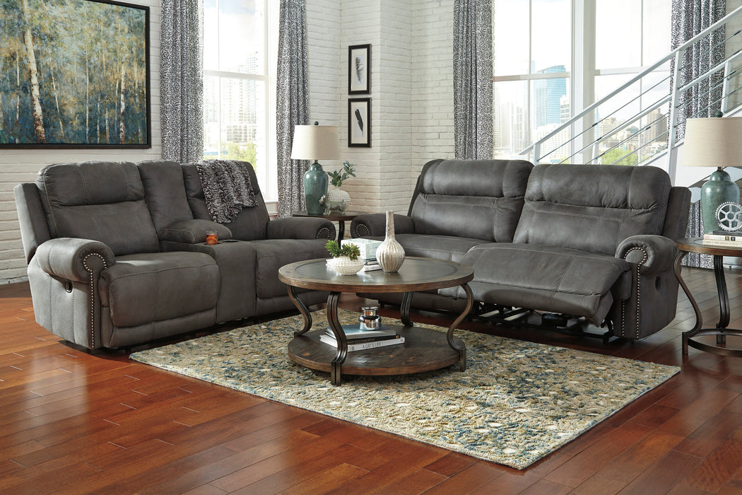 Austere Gray Power Reclining Living Room Set - SET | 3840181 | 3840194 - Vega Furniture