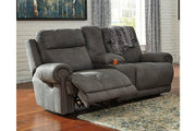 Austere Gray Reclining Loveseat with Console - 3840194 - Vega Furniture