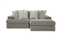 Avaliyah Ash 2-Piece RAF Chaise Sectional - SET | 5810317 | 5810364 - Vega Furniture