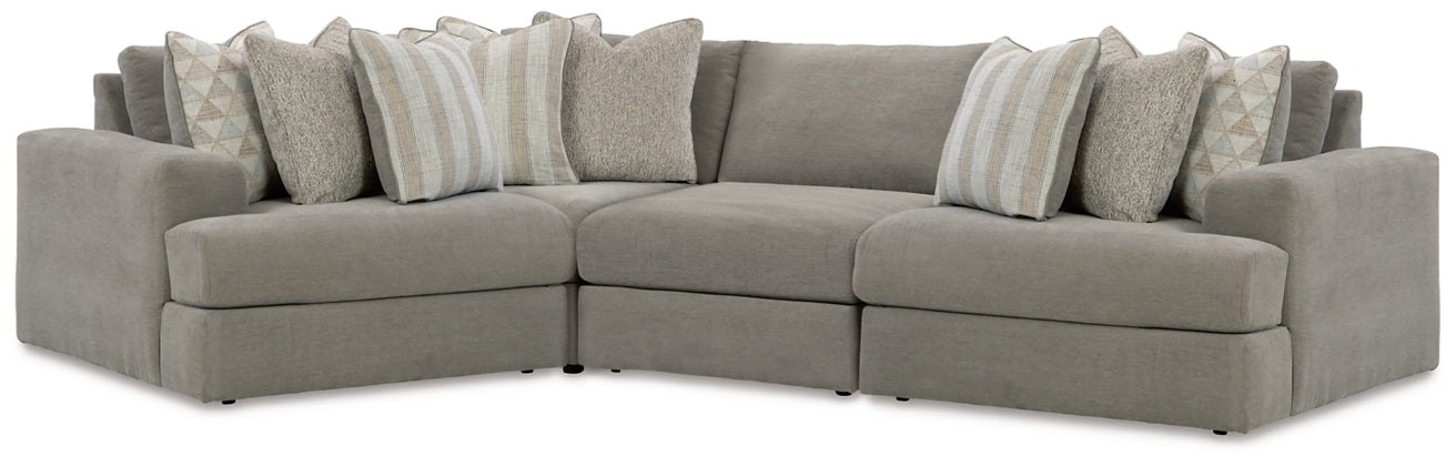 Avaliyah Ash 4-Piece Sectional - SET | 5810364 | 5810365 | 5810346 | 5810377 - Vega Furniture