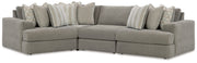 Avaliyah Ash 4-Piece Sectional - SET | 5810364 | 5810365 | 5810346 | 5810377 - Vega Furniture