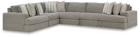 Avaliyah Ash 6-Piece Sectional - SET | 5810364 | 5810365 | 5810377 | 5810346 | 5810346 | 5810346 - Vega Furniture