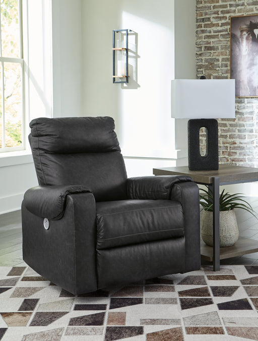 Axtellton Carbon Power Recliner - 3410598 - Vega Furniture