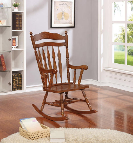 Aylin Medium Brown Rocking Chair - 600187 - Vega Furniture