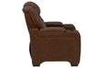 Backtrack Chocolate Power Recliner - U2800413 - Vega Furniture